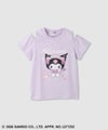 サンリオキャラクターズ クロミ キャラクタープリント肩開きTシャツ キッズ メール便 対応商品商品サムネイル-16