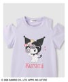サンリオキャラクターズ クロミ キャラクタープリント肩開きTシャツ キッズ メール便 対応商品商品サムネイル-18