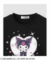 サンリオキャラクターズ クロミ プリントTシャツ キッズ メール便 対応商品商品サムネイル-3