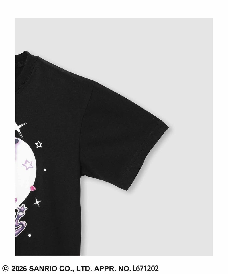 サンリオキャラクターズ クロミ プリントTシャツ キッズ メール便 対応商品商品画像-4