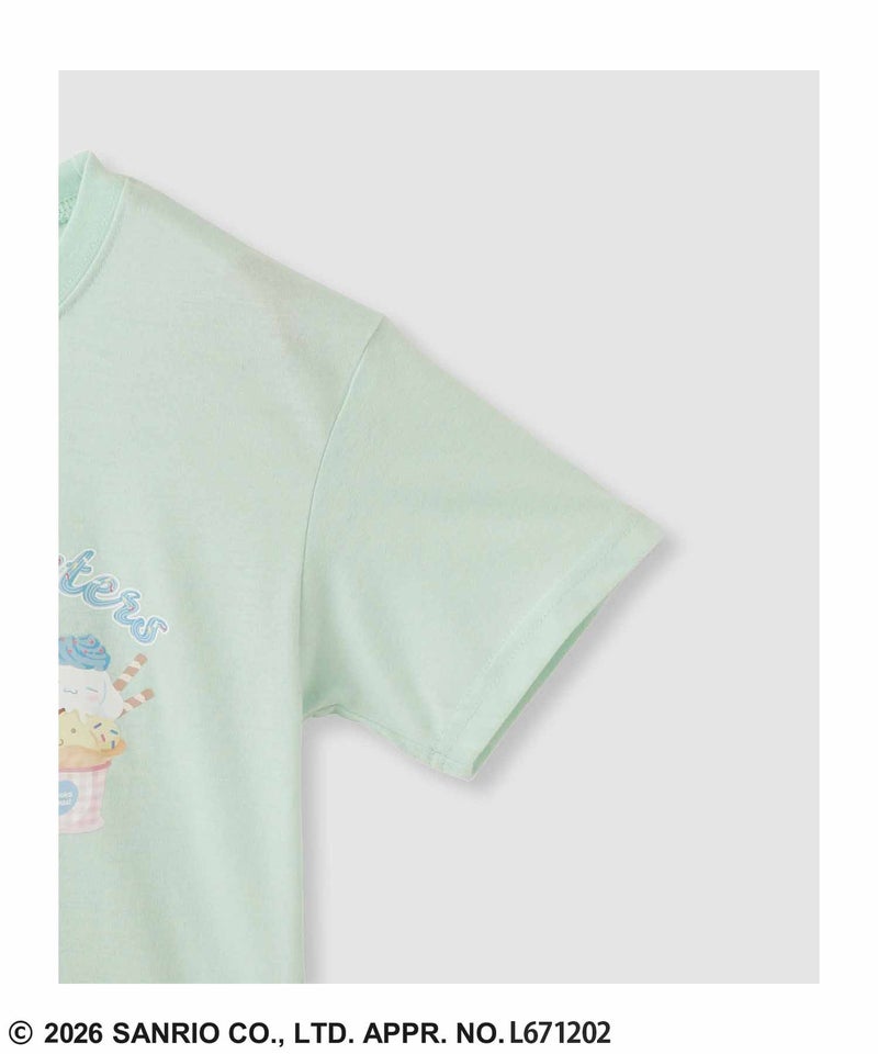 サンリオキャラクターズ プリントTシャツ キッズ メール便 対応商品商品画像-4