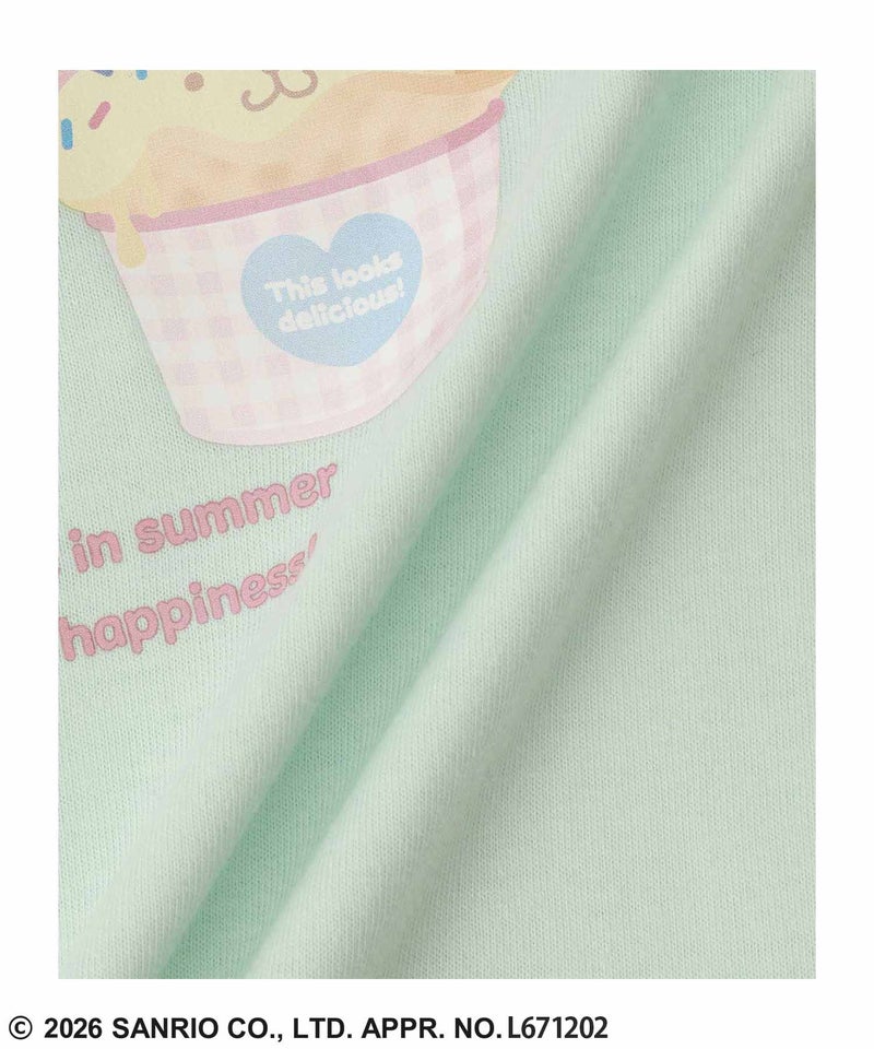 サンリオキャラクターズ プリントTシャツ キッズ メール便 対応商品商品画像-8