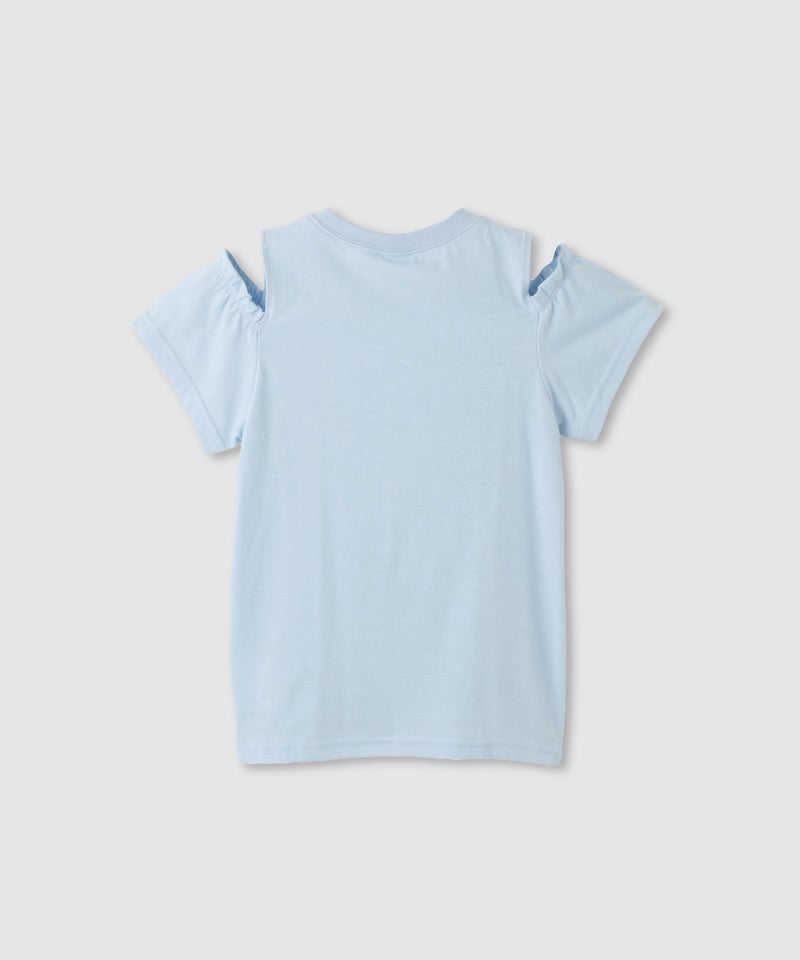 パワーパフ ガールズ 肩開きTシャツ キッズ メール便 対応商品商品画像-2