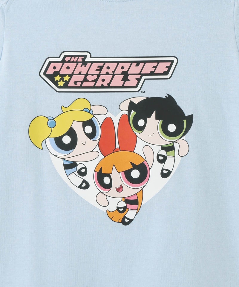 パワーパフ ガールズ 肩開きTシャツ キッズ メール便 対応商品商品画像-7