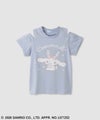 サンリオキャラクターズ シナモロール 肩開きTシャツ キッズ メール便 対応商品商品サムネイル-1