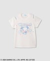 サンリオキャラクターズ シナモロール 肩開きTシャツ キッズ メール便 対応商品商品サムネイル-2