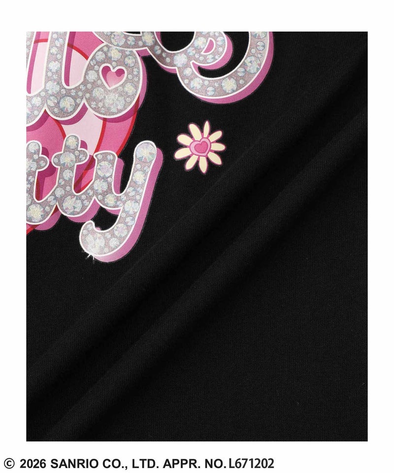 サンリオキャラクターズ ハローキティ 肩開きTシャツ キッズ メール便 対応商品商品画像-8