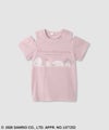 サンリオキャラクターズ プリント肩開きTシャツ キッズ メール便 対応商品商品サムネイル-1