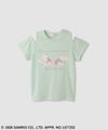 サンリオキャラクターズ プリント肩開きTシャツ キッズ メール便 対応商品商品サムネイル-2