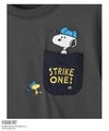 PEANUTS SNOOPY ポケット付きTシャツ キッズ メール便 対応商品商品サムネイル-11
