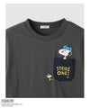 PEANUTS SNOOPY ポケット付きTシャツ キッズ メール便 対応商品商品サムネイル-12
