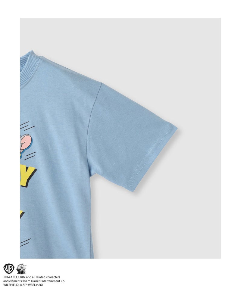 Tom and Jerry キャラクタープリントTシャツ キッズ メール便 対応商品商品画像-4
