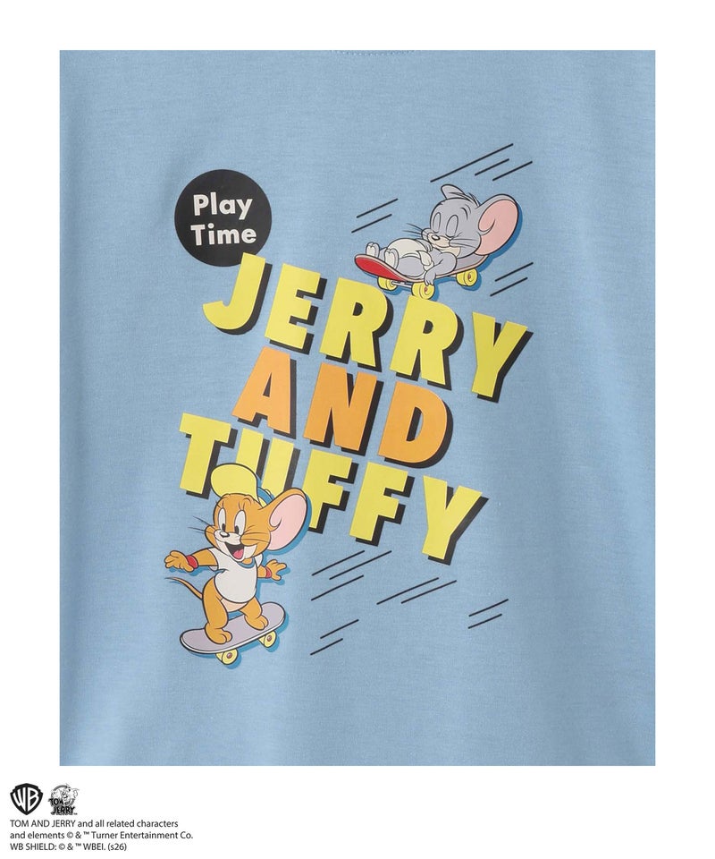 Tom and Jerry キャラクタープリントTシャツ キッズ メール便 対応商品商品画像-7