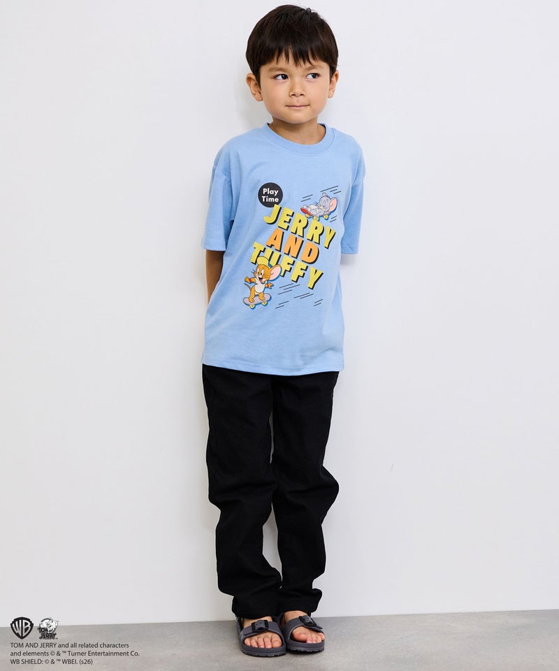 Tom and Jerry キャラクタープリントTシャツ キッズ メール便 対応商品商品画像-8