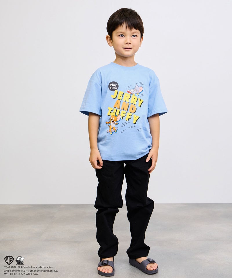 Tom and Jerry キャラクタープリントTシャツ キッズ メール便 対応商品商品画像-10
