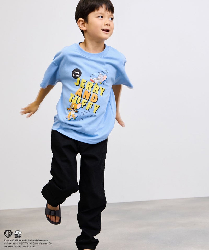Tom and Jerry キャラクタープリントTシャツ キッズ メール便 対応商品商品画像-13