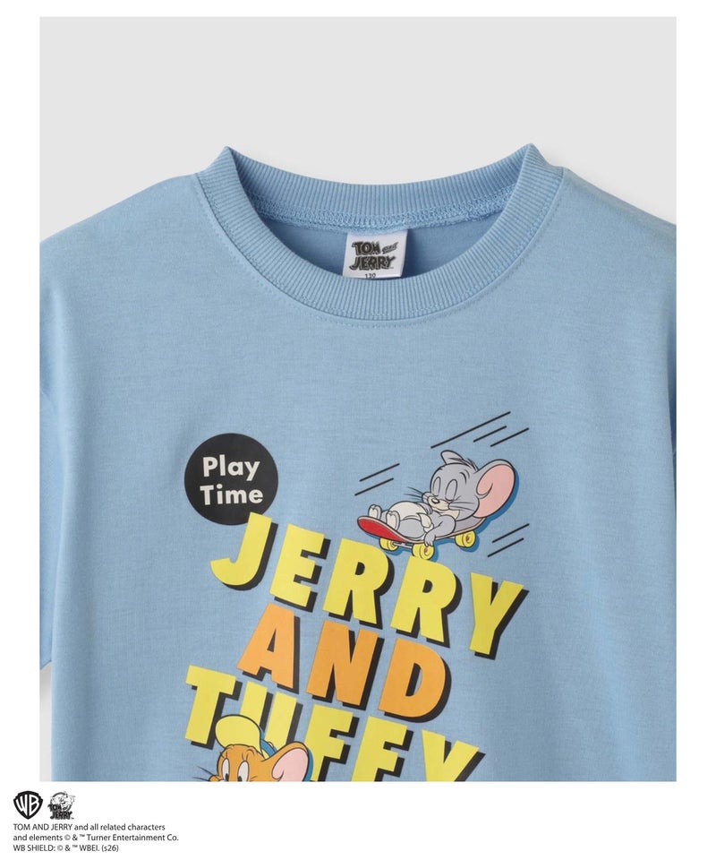 Tom and Jerry キャラクタープリントTシャツ キッズ メール便 対応商品商品画像-17