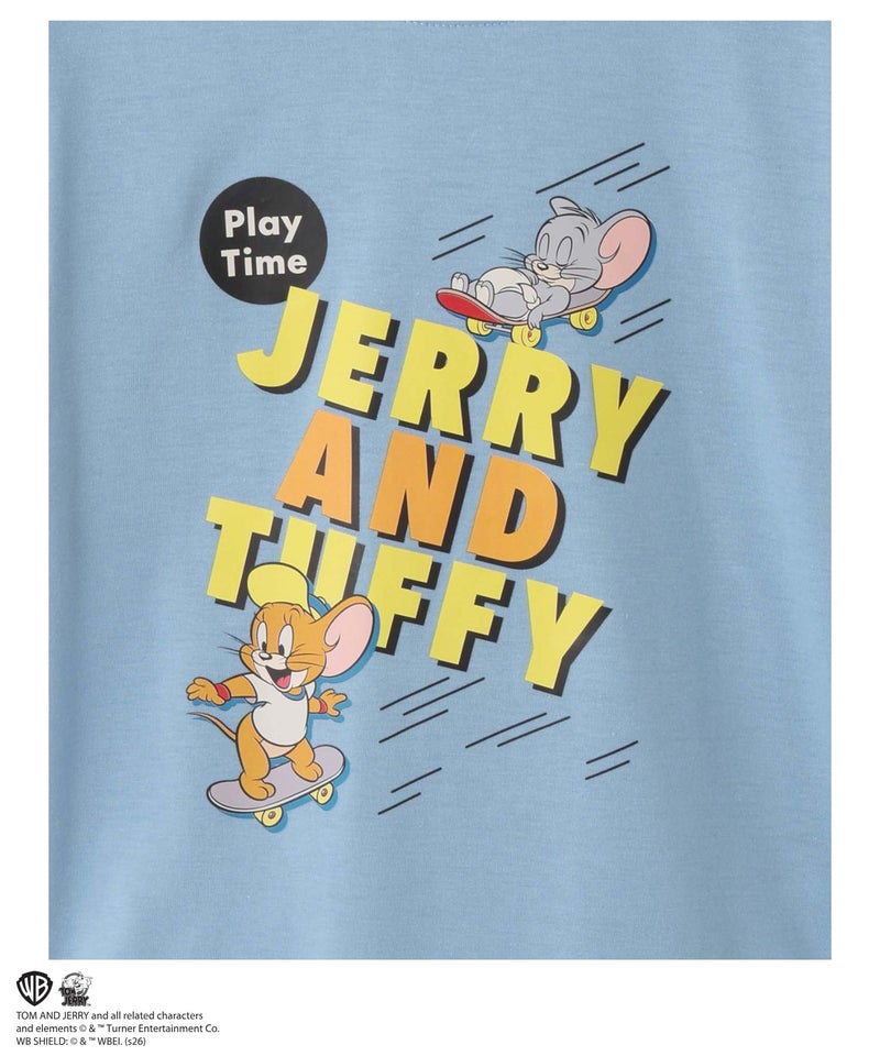 Tom and Jerry キャラクタープリントTシャツ キッズ メール便 対応商品商品画像-21