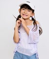 RICH MIX シアーTシャツ&キャミソールアンサンブル キッズ メール便 対応商品商品サムネイル-3