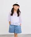 RICH MIX シアーTシャツ&キャミソールアンサンブル キッズ メール便 対応商品商品サムネイル-4