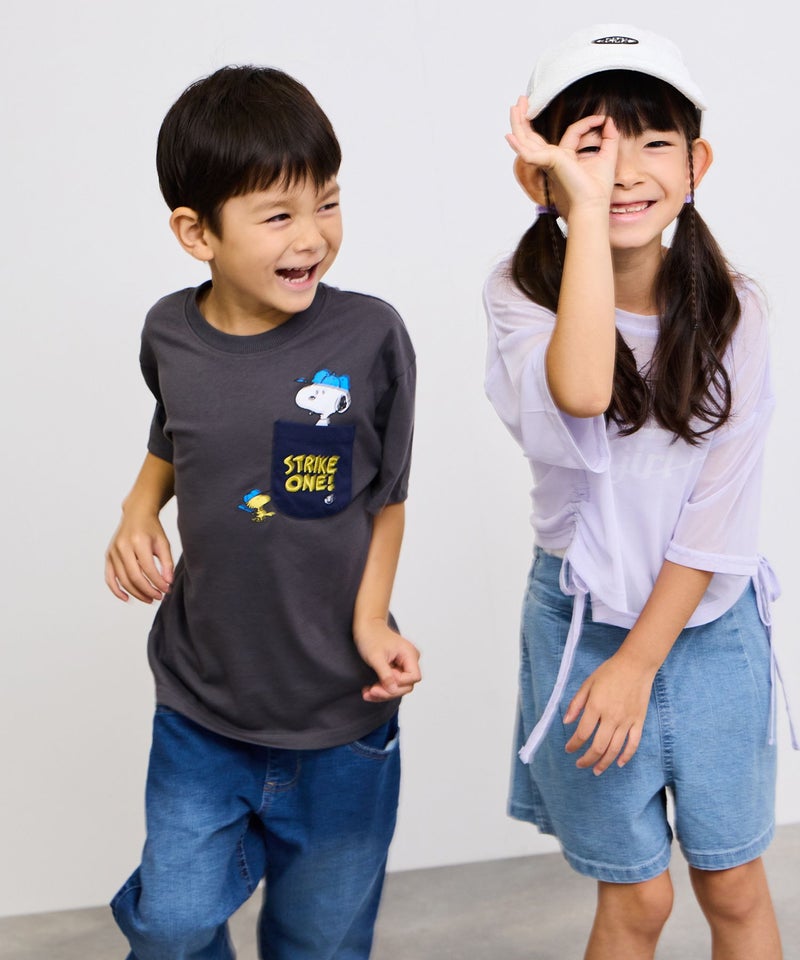 [期間限定価格]RICH MIX  シアーTシャツ＆キャミソールアンサンブル キッズ メール便 対応商品商品画像-15