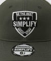 Simplify  合皮ロゴワッペン ツイル メッシュキャップ キッズ商品サムネイル-7