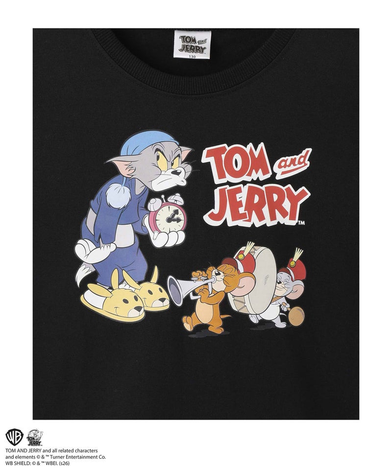 Tom and Jerry ルームウェア Tシャツ＆ショートパンツセット キッズ商品画像-3
