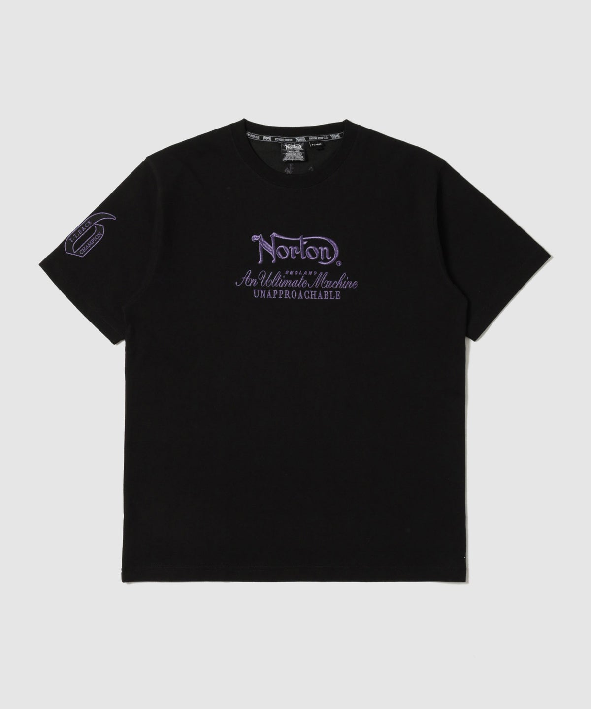 Norton パープルメタル MAX クルーネック半袖Tシャツ メンズ メール便 対応商品