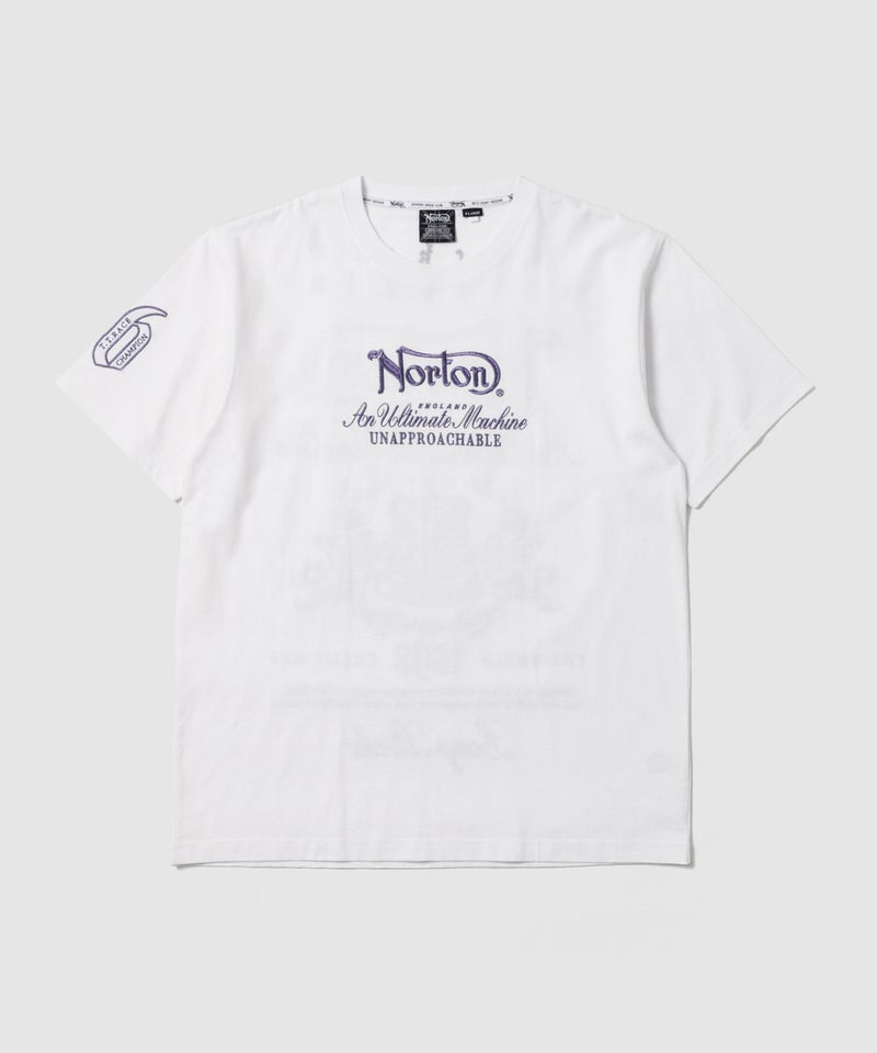 Norton  パープルメタル MAX クルーネック半袖Tシャツ メンズ メール便 対応商品商品画像-4