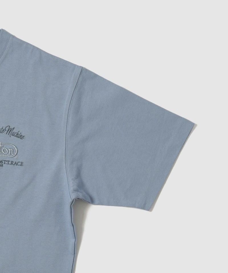 Norton 同色刺繍 クルーネック半袖Tシャツ メンズ メール便 対応商品商品画像-7