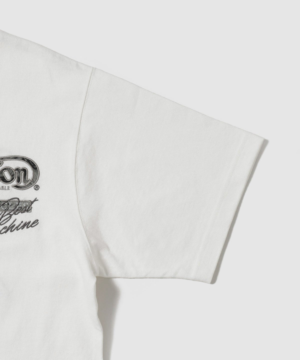 Norton ボタニカル柄ロゴ刺繍 クルーネック半袖Tシャツ メンズ メール便 対応商品