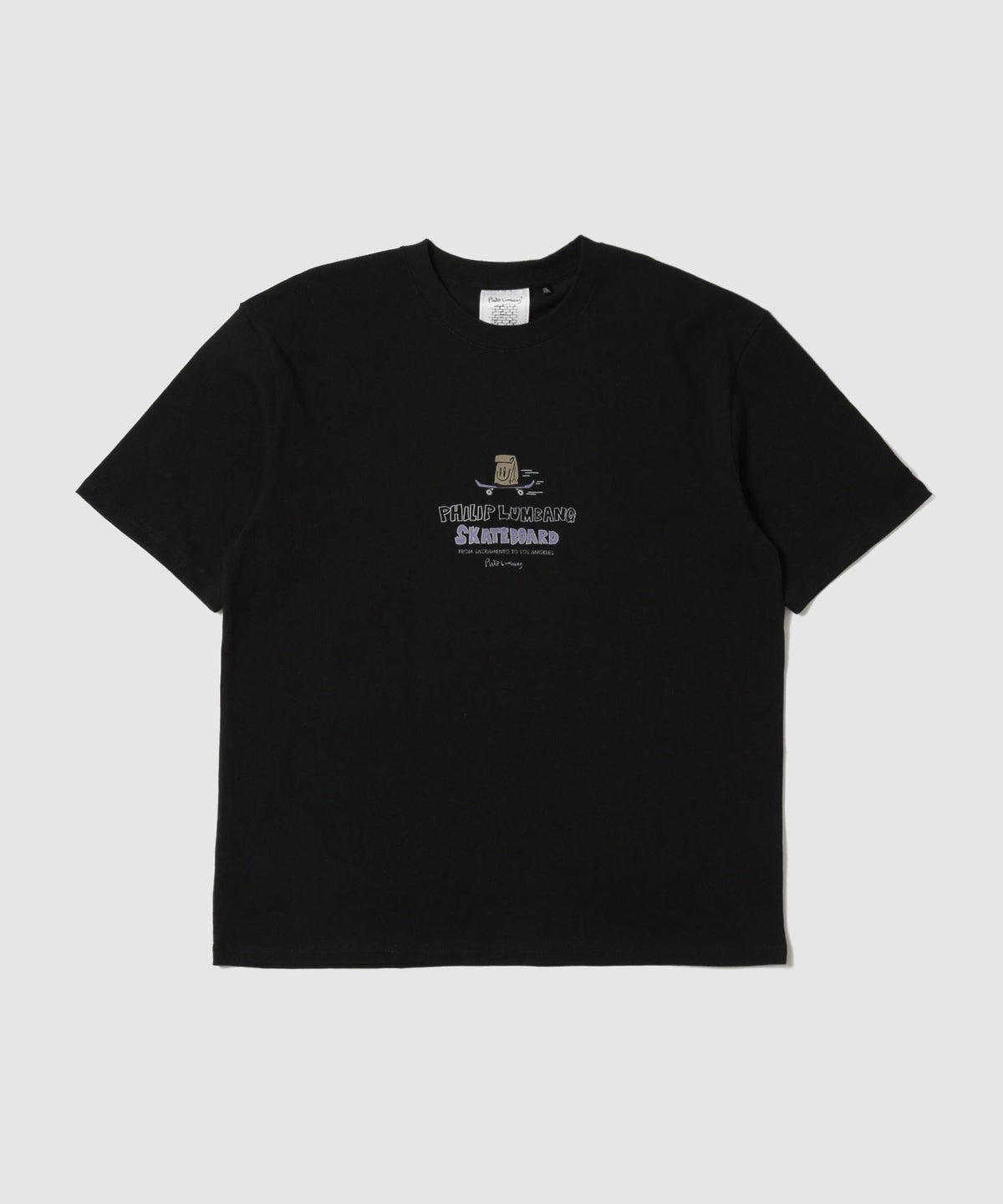 Philip Lumbang レギュラーシルエット グラフィックプリント 半袖Tシャツ メンズ メール便 対応商品