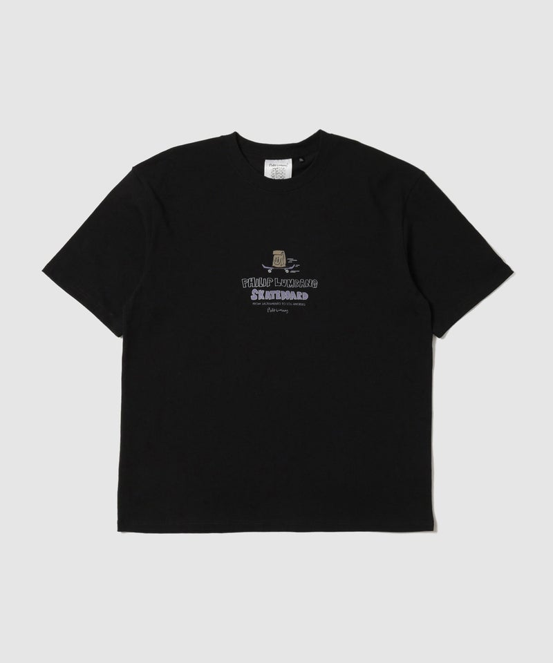 Philip Lumbang  レギュラーシルエット グラフィックプリント 半袖Tシャツ メンズ メール便 対応商品商品画像-2