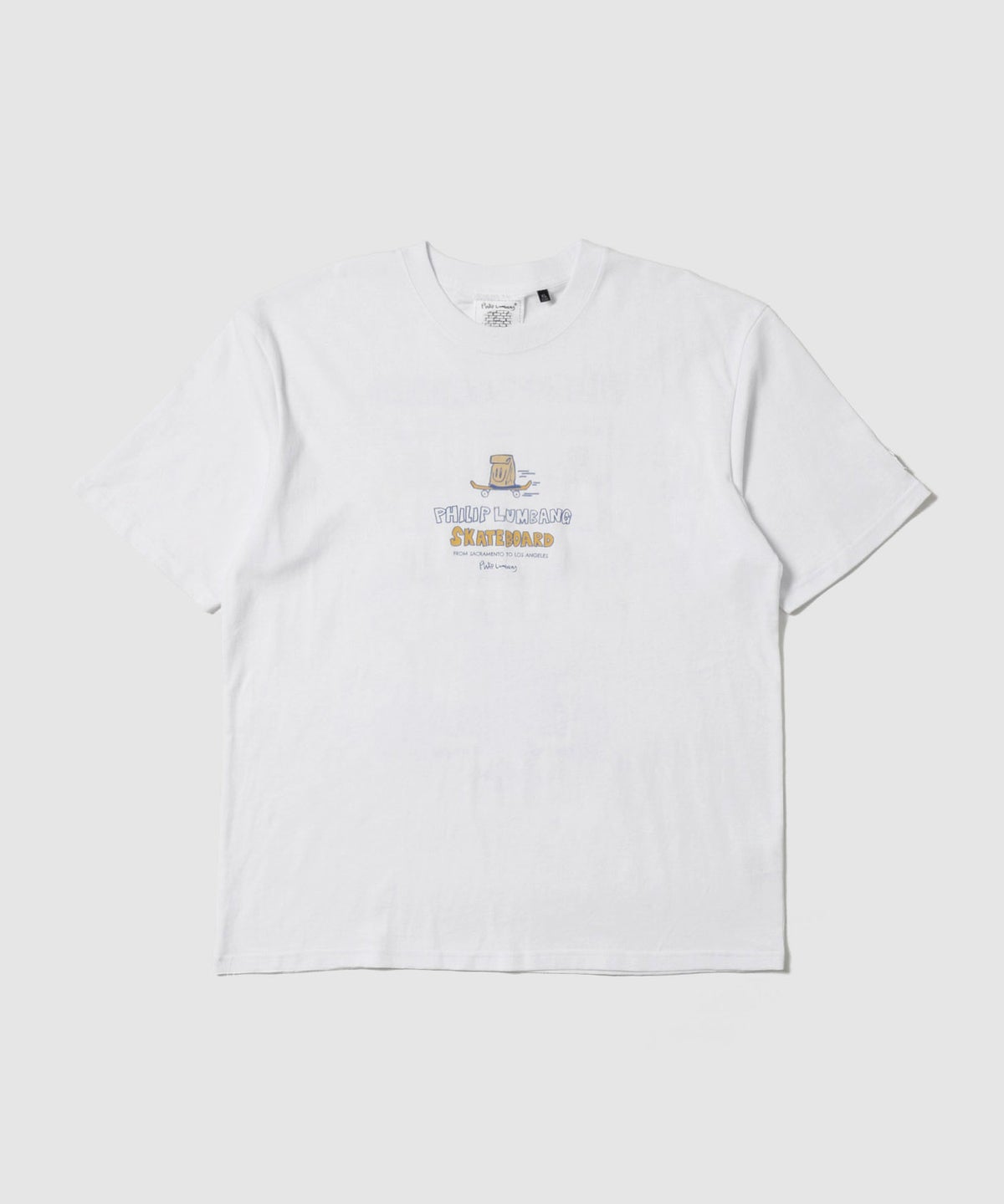 Philip Lumbang レギュラーシルエット グラフィックプリント 半袖Tシャツ メンズ メール便 対応商品