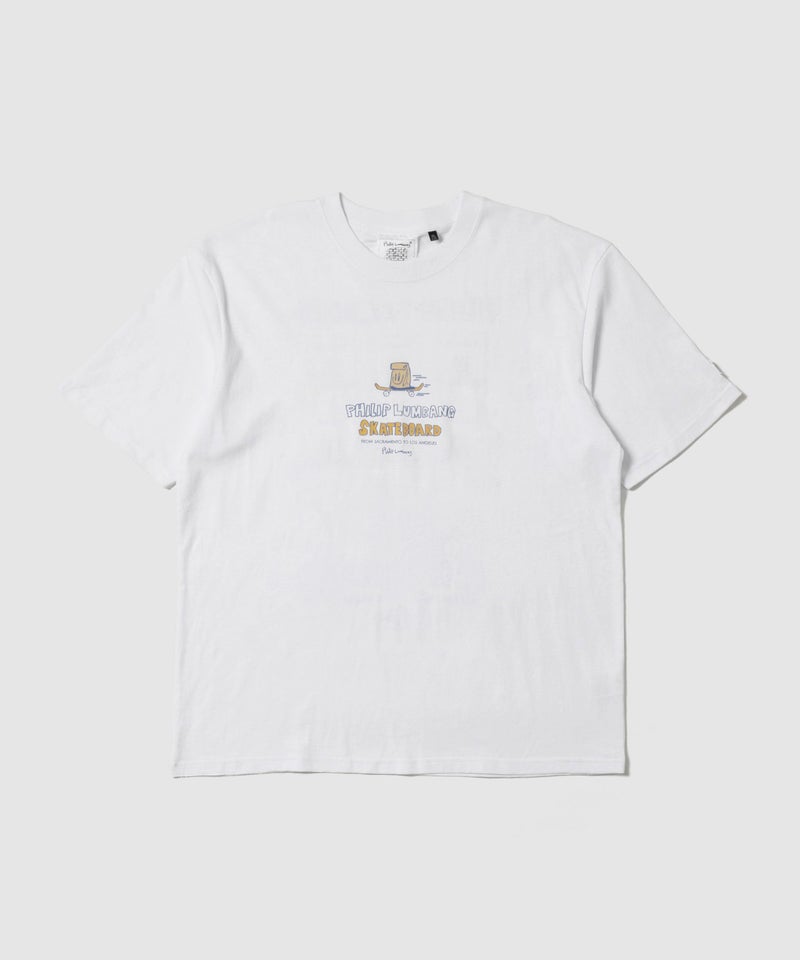 Philip Lumbang レギュラーシルエット グラフィックプリント 半袖Tシャツ メンズ メール便 対応商品商品画像-3