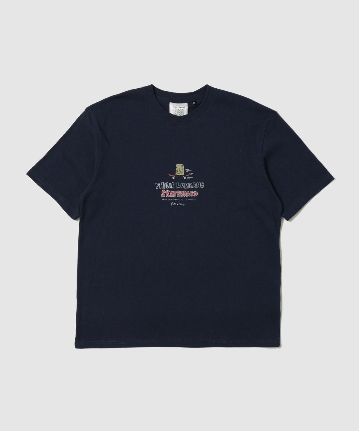 Philip Lumbang レギュラーシルエット グラフィックプリント 半袖Tシャツ メンズ メール便 対応商品