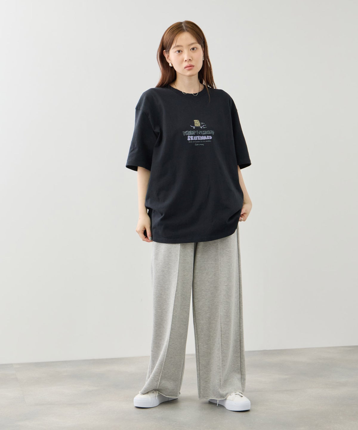 Philip Lumbang レギュラーシルエット グラフィックプリント 半袖Tシャツ メンズ メール便 対応商品