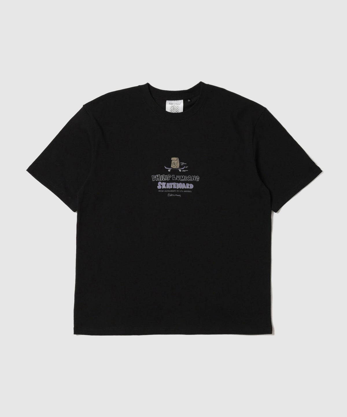 Philip Lumbang レギュラーシルエット グラフィックプリント 半袖Tシャツ メンズ メール便 対応商品
