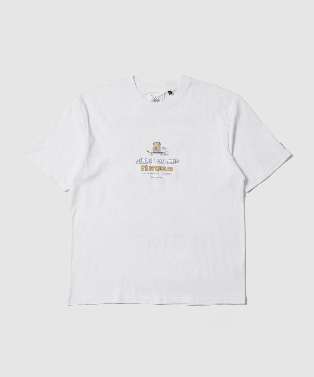 Philip Lumbang レギュラーシルエット グラフィックプリント 半袖Tシャツ メンズ メール便 対応商品