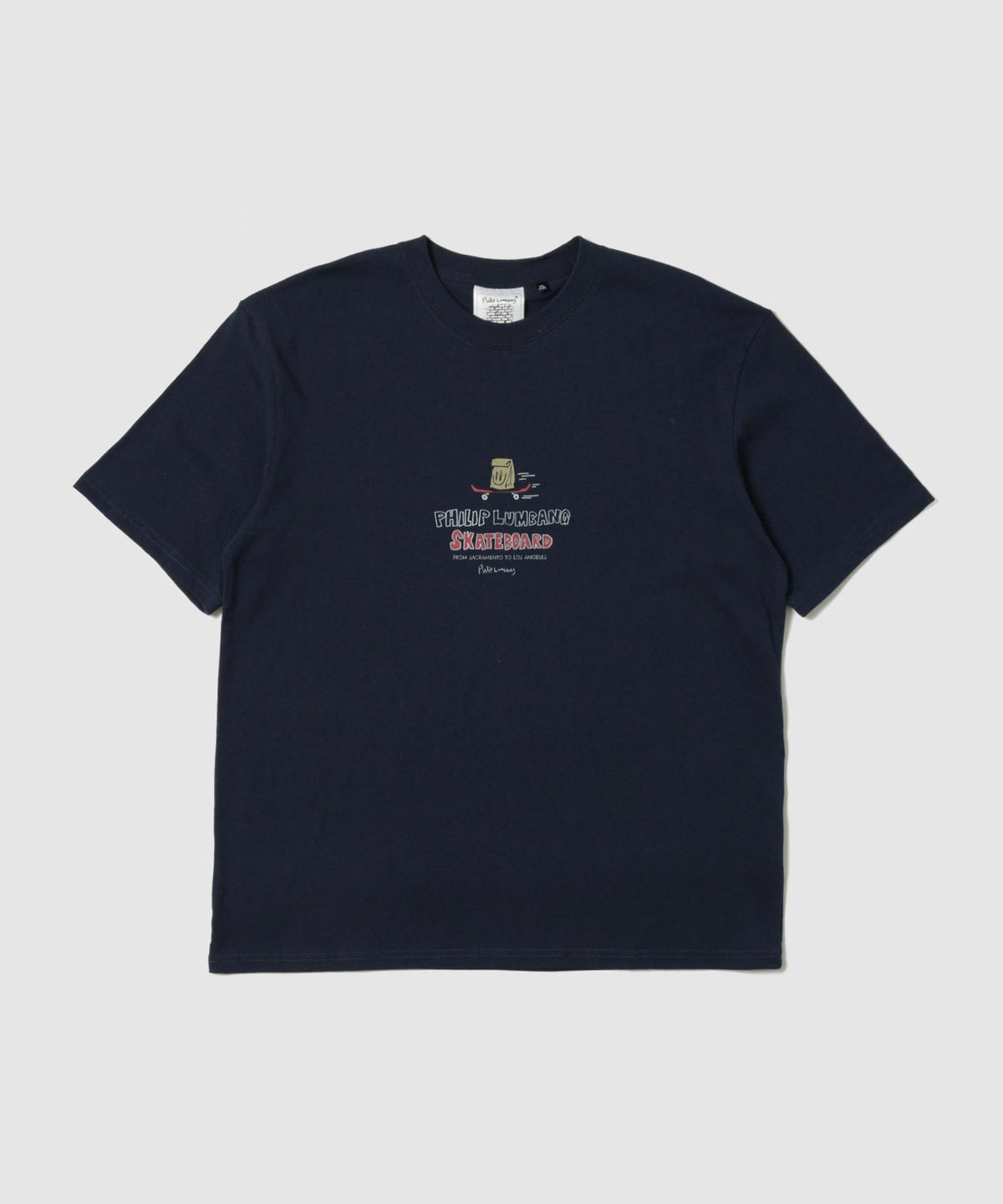 Philip Lumbang レギュラーシルエット グラフィックプリント 半袖Tシャツ メンズ メール便 対応商品