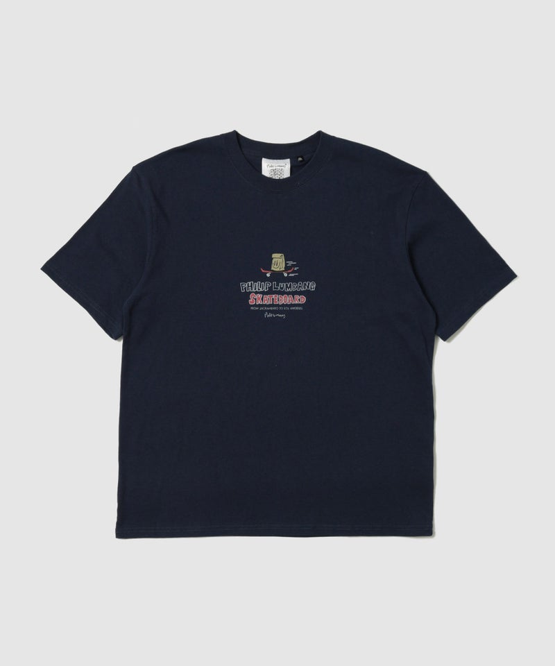 Philip Lumbang  レギュラーシルエット グラフィックプリント 半袖Tシャツ メンズ メール便 対応商品商品画像-16