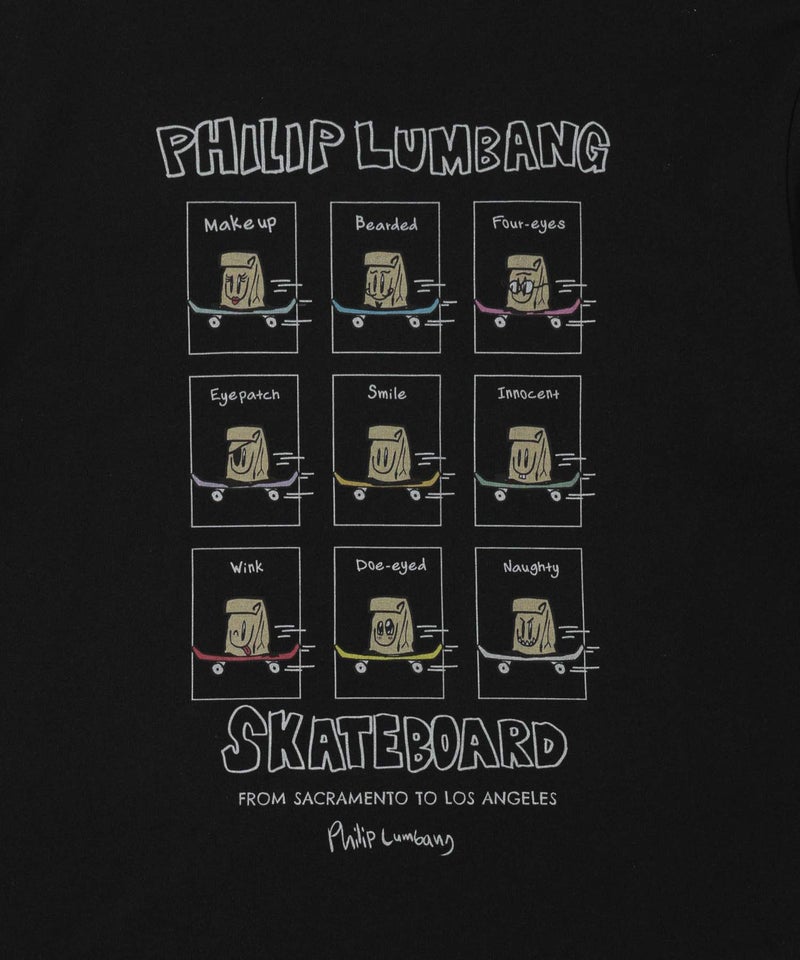 Philip Lumbang  レギュラーシルエット グラフィックプリント 半袖Tシャツ メンズ メール便 対応商品商品画像-19