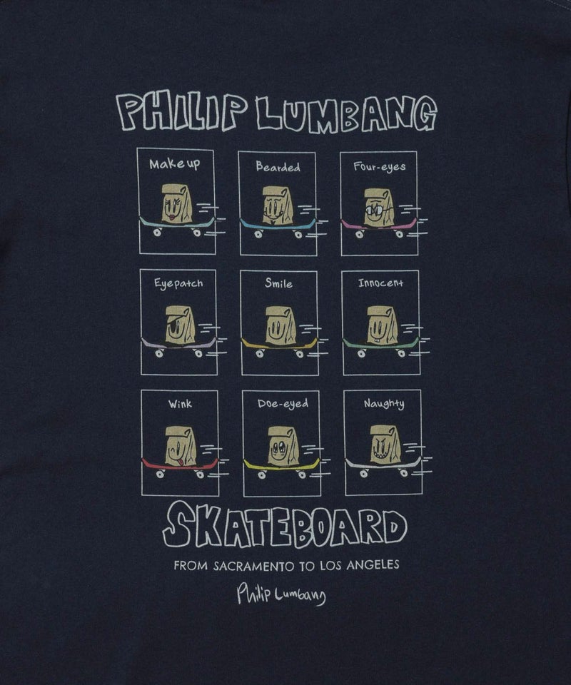 Philip Lumbang  レギュラーシルエット グラフィックプリント 半袖Tシャツ メンズ メール便 対応商品商品画像-21