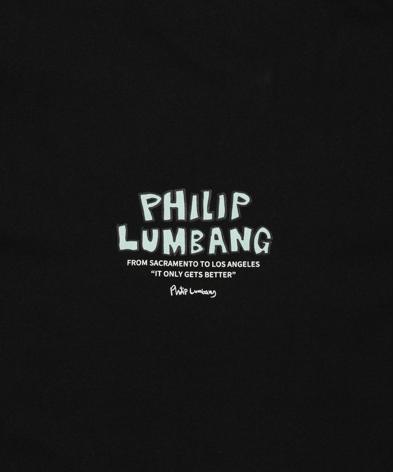 Philip Lumbang ランチバッググラフィック ロゴプリント 半袖Tシャツ メンズ メール便 対応商品商品画像-7