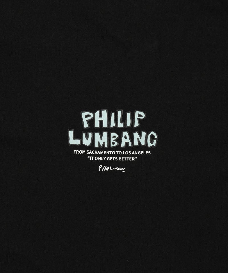 Philip Lumbang  ランチバッググラフィック ロゴプリント 半袖Tシャツ メンズ メール便 対応商品商品画像-19