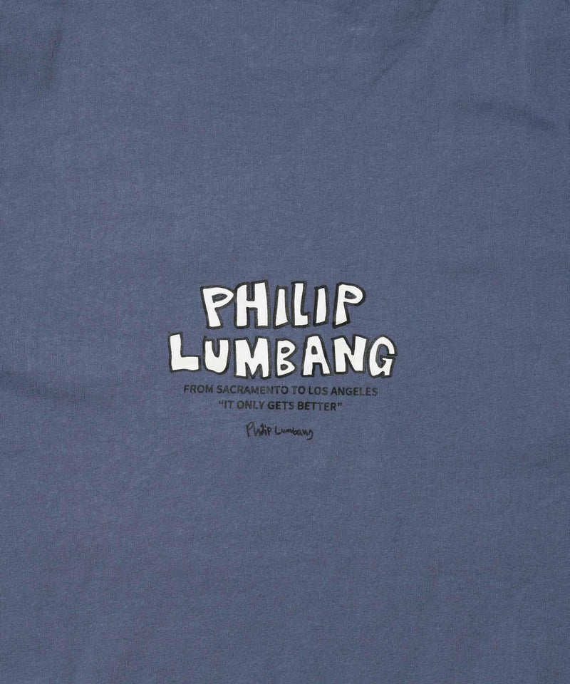 Philip Lumbang  ランチバッググラフィック ロゴプリント 半袖Tシャツ メンズ メール便 対応商品商品画像-20