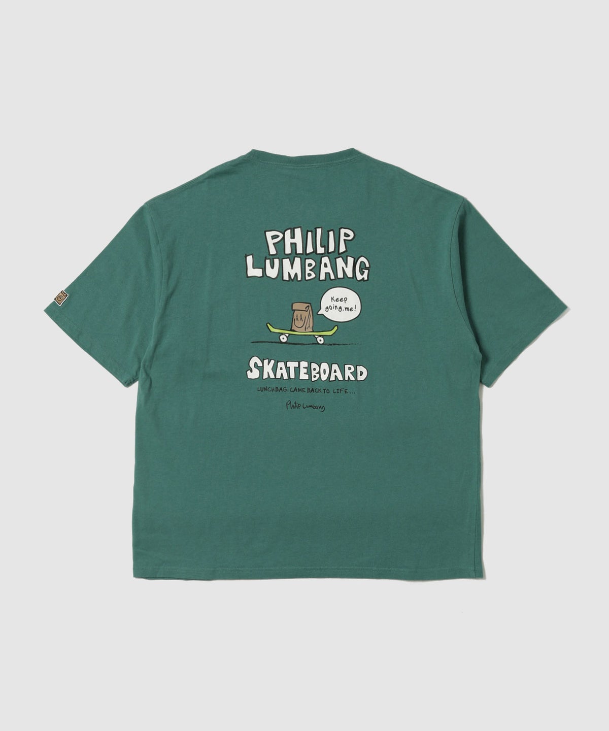 Philip Lumbang スケートボード グラフィック 半袖Tシャツ メンズ メール便 対応商品