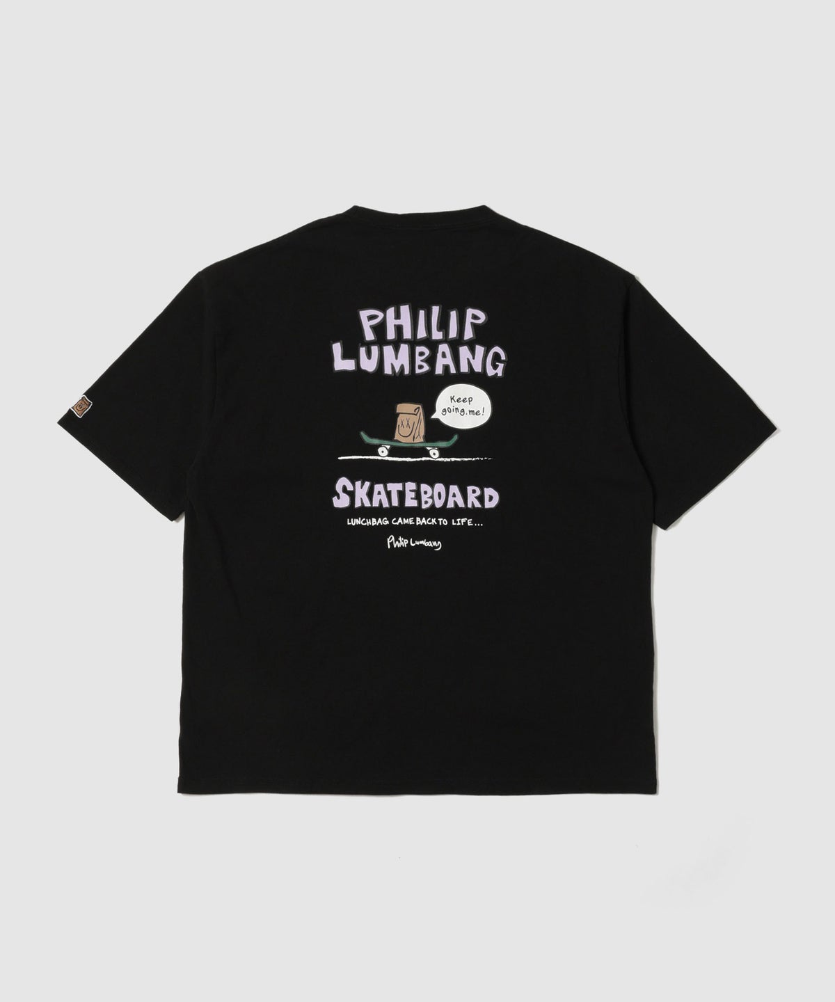 Philip Lumbang スケートボード グラフィック 半袖Tシャツ メンズ メール便 対応商品