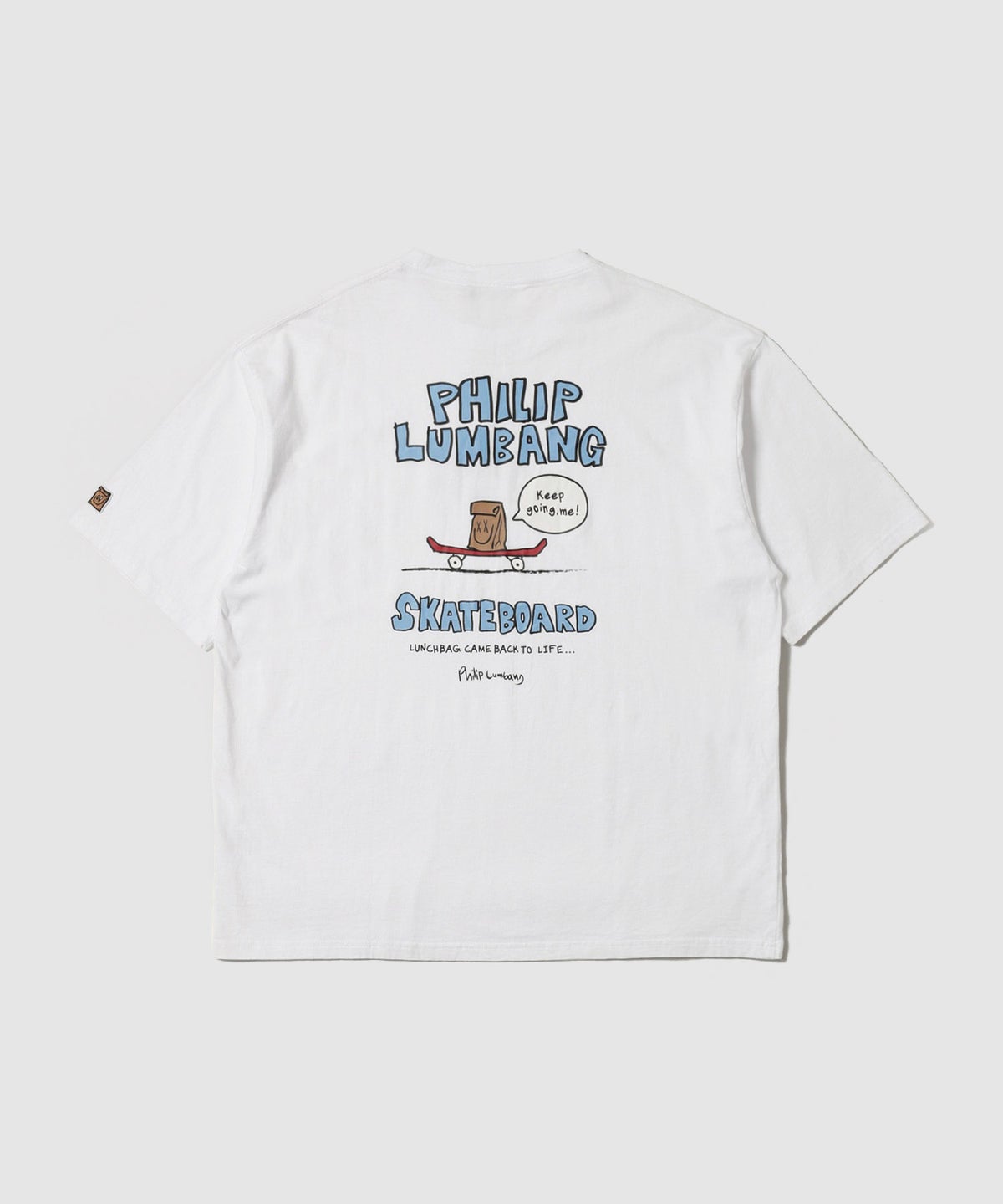 Philip Lumbang スケートボード グラフィック 半袖Tシャツ メンズ メール便 対応商品