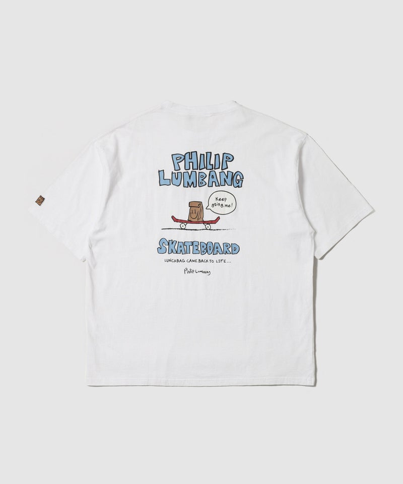 Philip Lumbang スケートボード グラフィック 半袖Tシャツ メンズ メール便 対応商品商品画像-3